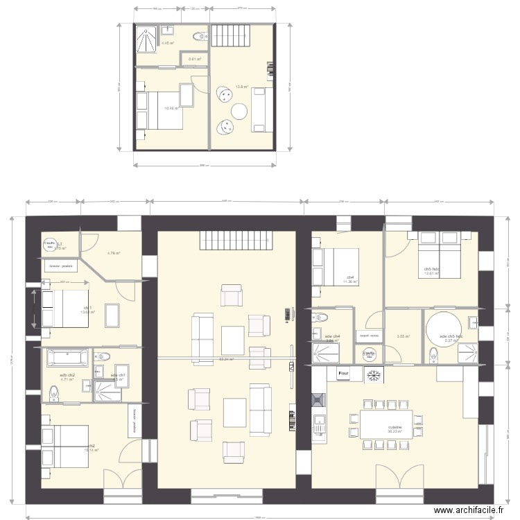 gite 14 02 2019 j. Plan de 0 pièce et 0 m2