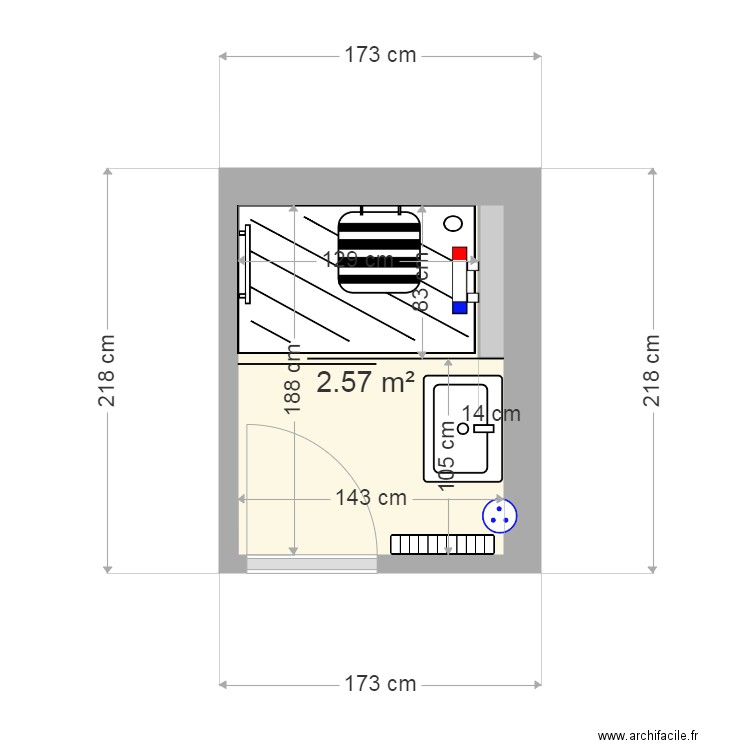 NELY Opheor Roanne projet. Plan de 0 pièce et 0 m2