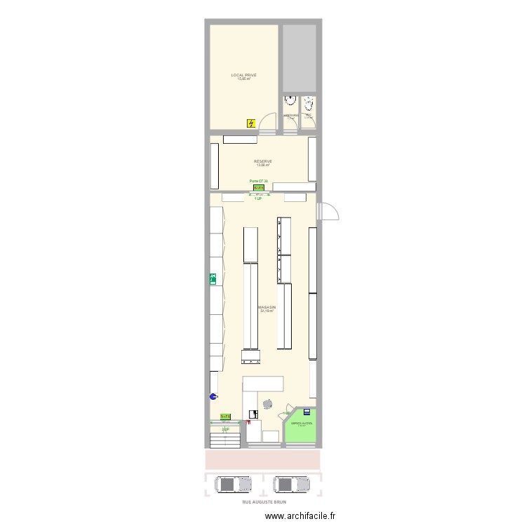 EPICERIE DU QL MINH MAN. Plan de 0 pièce et 0 m2