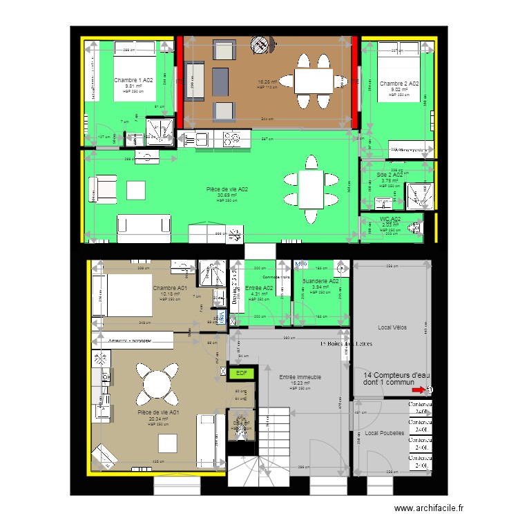 POULORIO V4. Plan de 0 pièce et 0 m2