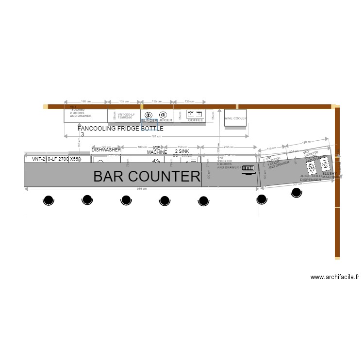 wahoo bar vERS 2. Plan de 0 pièce et 0 m2