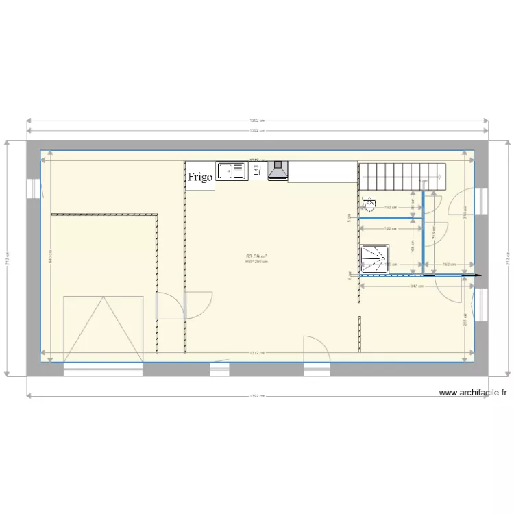 REZ DE CHAUSSEE. Plan de REZ DE CHAUSSEE. Plan de
