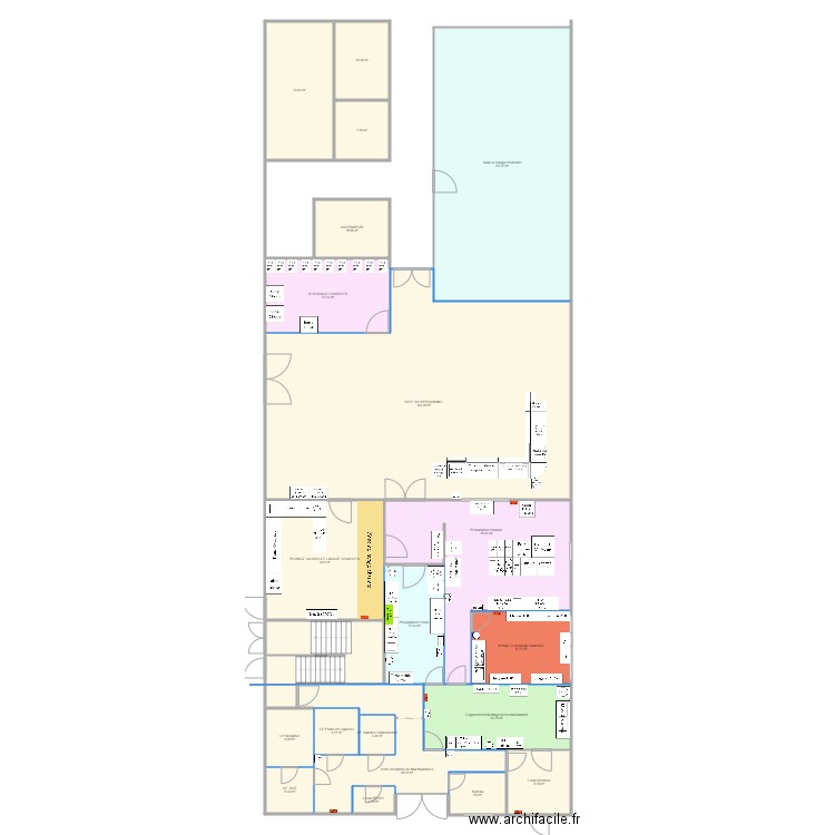 Fondation Richard. Plan de 0 pièce et 0 m2