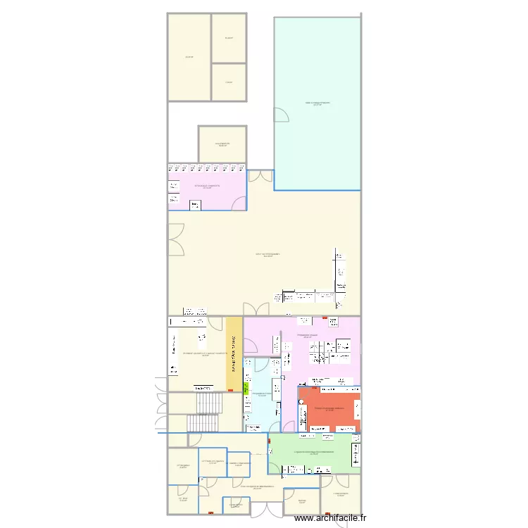 Fondation Richard. Plan de 