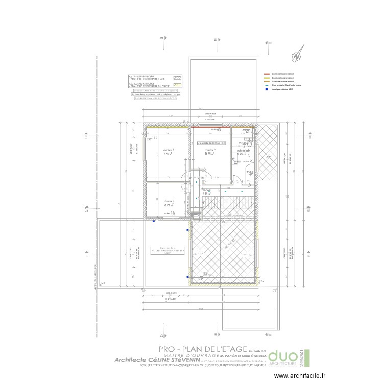 PAHON  Etage. Plan de 0 pièce et 0 m2