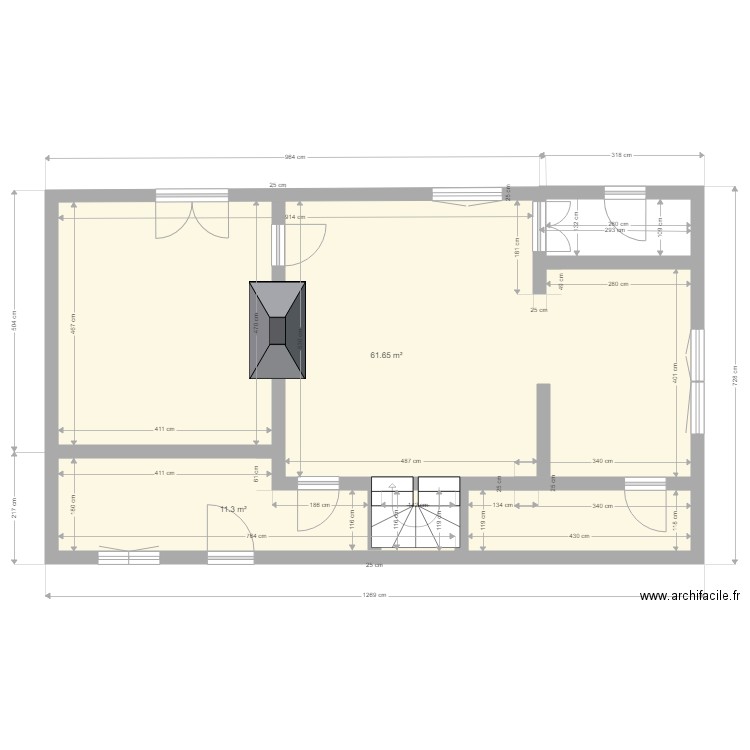 RDC CASTETS ORIGINE. Plan de 0 pièce et 0 m2