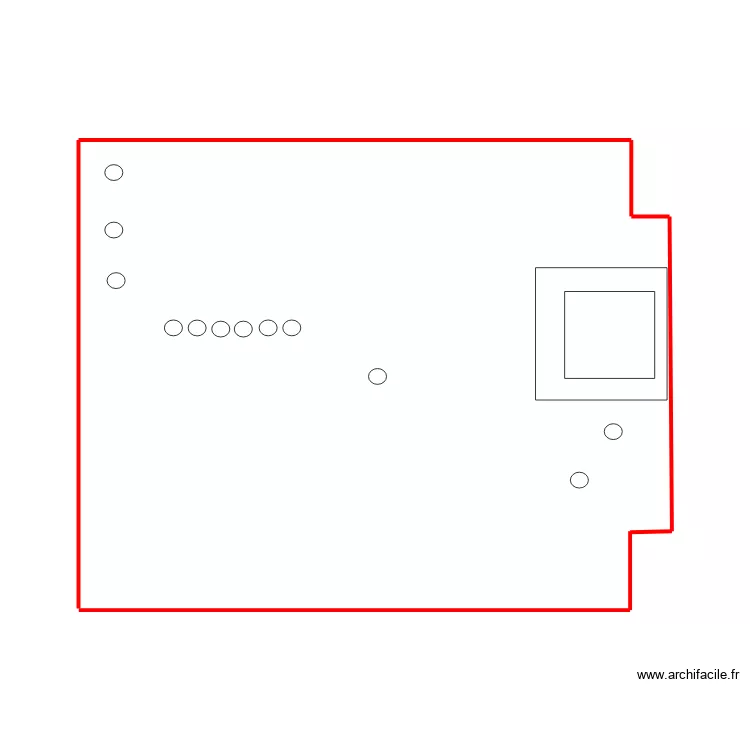 Tableau Chaudi&egrave;re. Plan de 