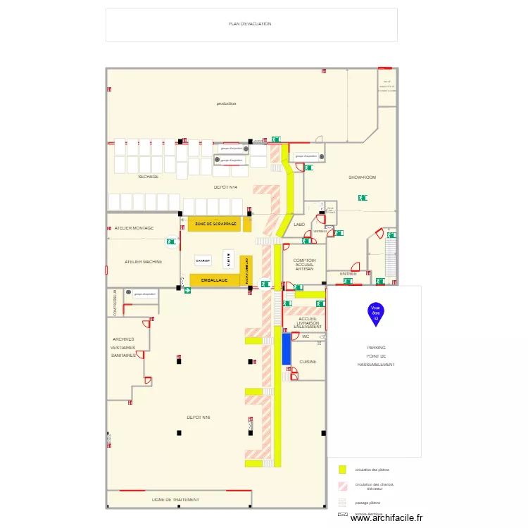 plan modification atelier montage 2. Plan de plan modification atelier montage 2. Plan de