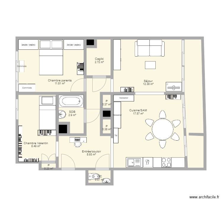 Appart grenoble. Plan de 0 pièce et 0 m2