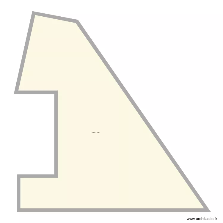 chez vincou cour. Plan de 