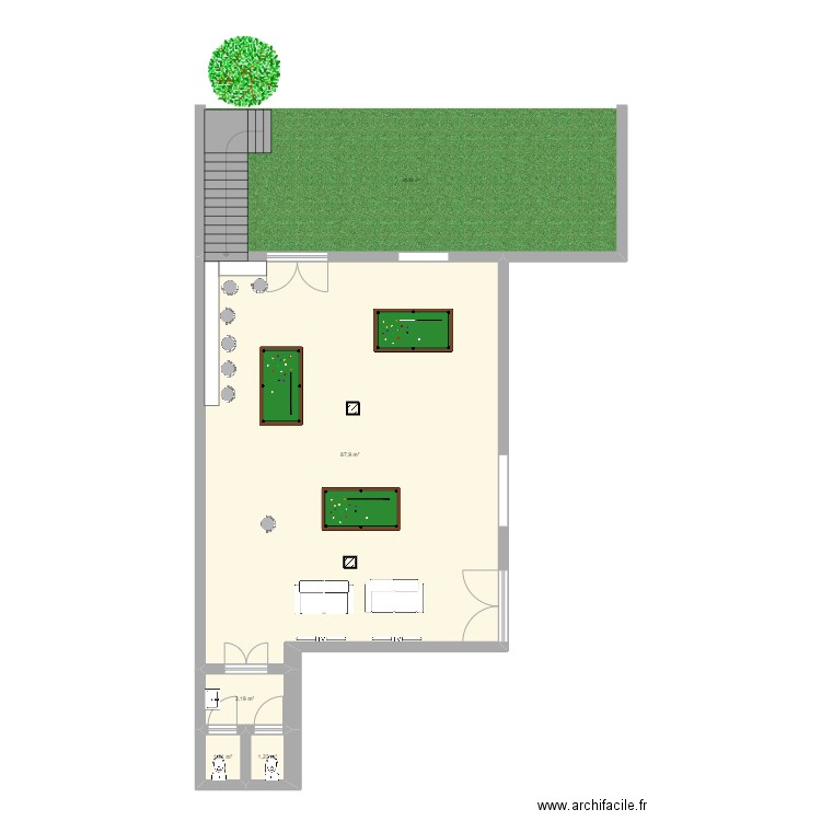 Leo salle de jeux. Plan de 0 pièce et 0 m2