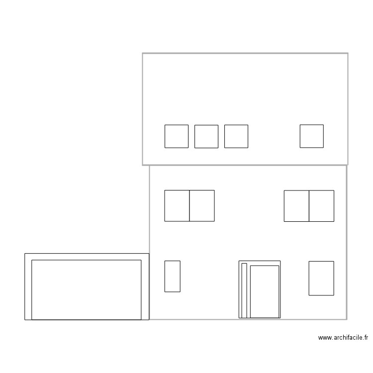 Laim Ostansicht. Plan de 0 pièce et 0 m2