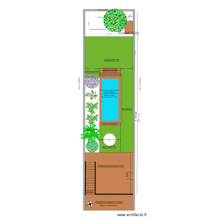 DP02 plan de masse. Plan de 0 pièce et 0 m2