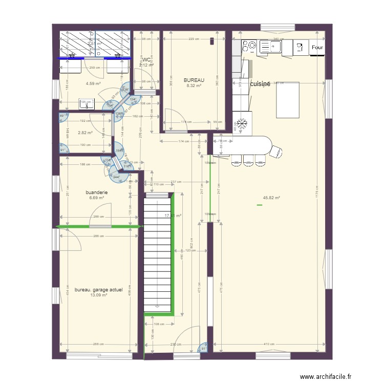 COQUET MONTROND PROJET. Plan de 0 pièce et 0 m2