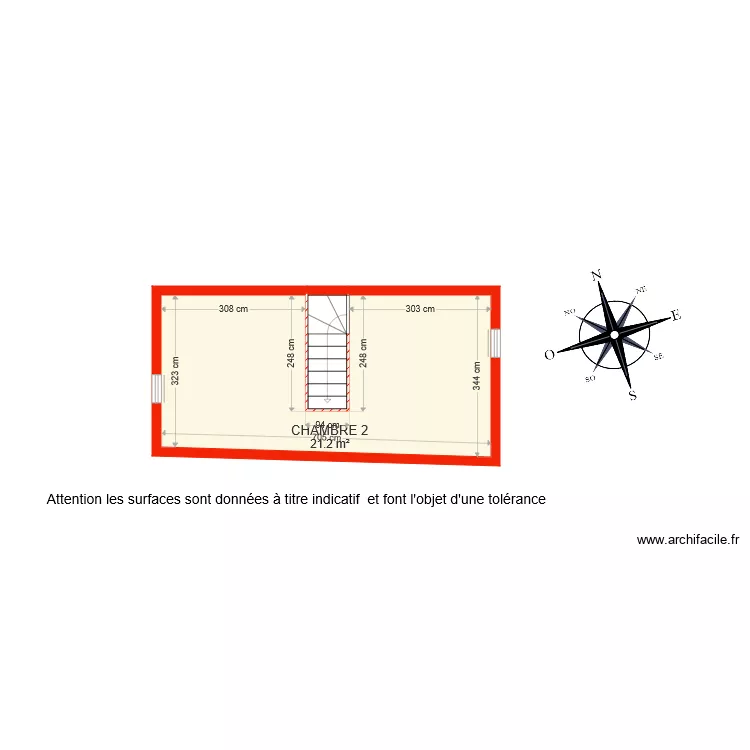 BI 6368 ETAGE 2 Rita. Plan de 