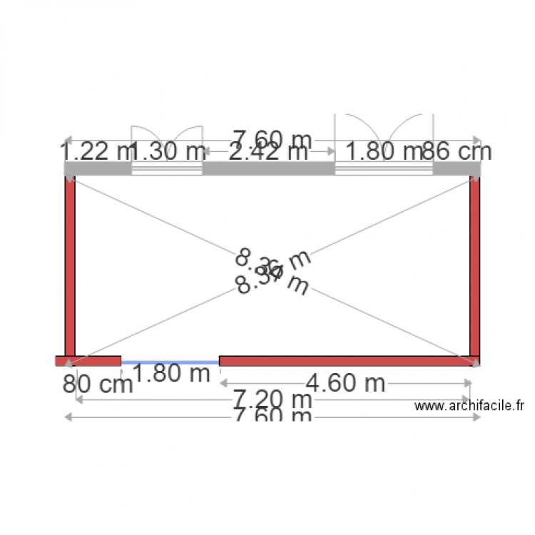 CHEREAU. Plan de 0 pièce et 0 m2