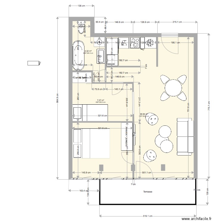 A 710 PLAN 7. Plan de 0 pièce et 0 m2