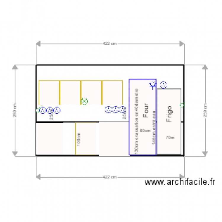 MUR CUIISINMUR3. Plan de 0 pièce et 0 m2