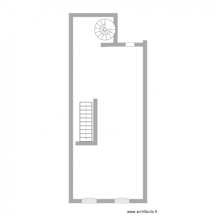 sci tire ligne. Plan de 0 pièce et 0 m2