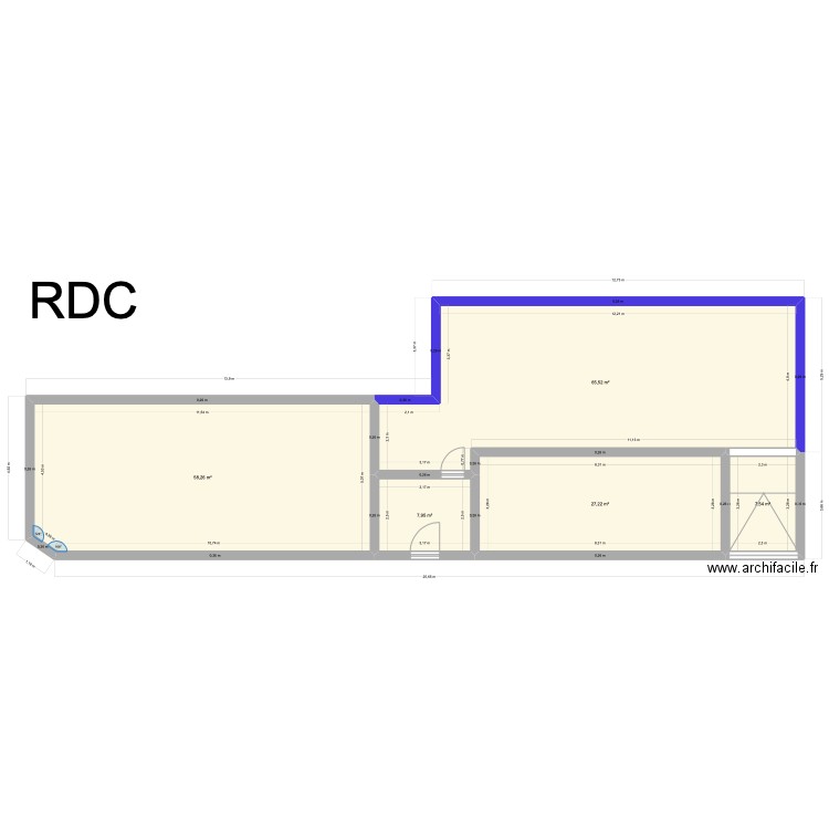 SCI Constance - Gisors Khouri. Plan de 5 pièces et 166 m2