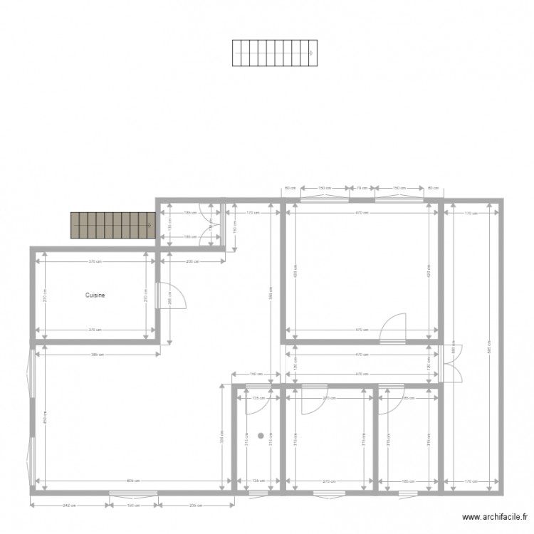 Plan Van Andrea 1 etage. Plan de 0 pièce et 0 m2