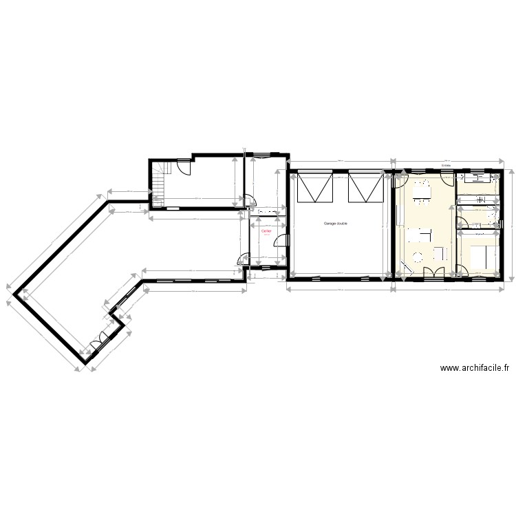 Modif Marbella plan complet. Plan de 0 pièce et 0 m2