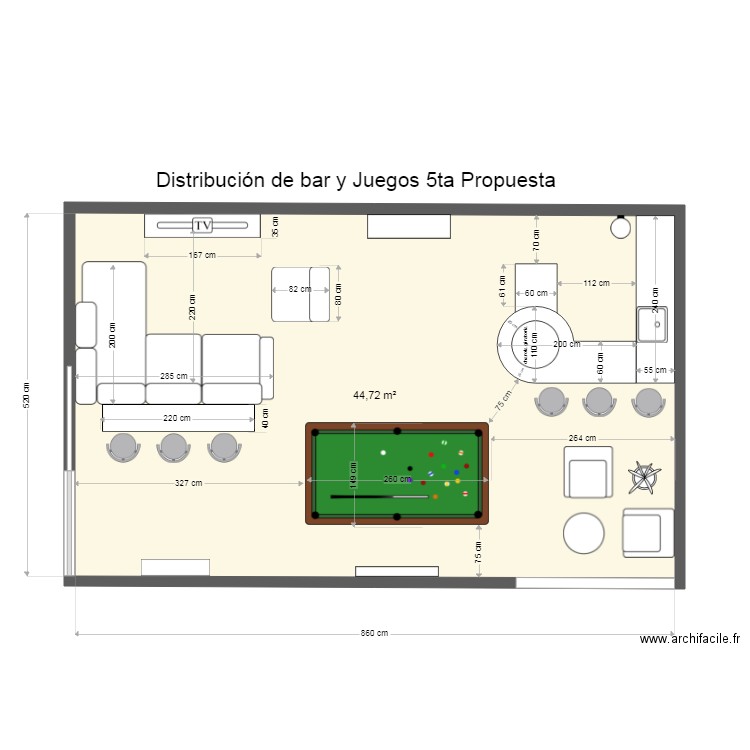 Casa Creston Bar 5ta Opción. Plan de 0 pièce et 0 m2