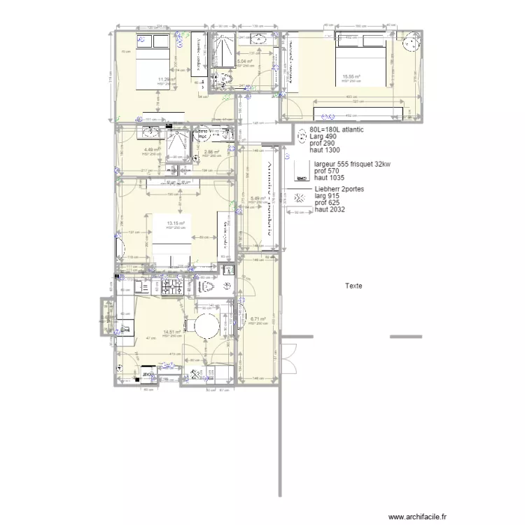 APPART2509191. Plan de 