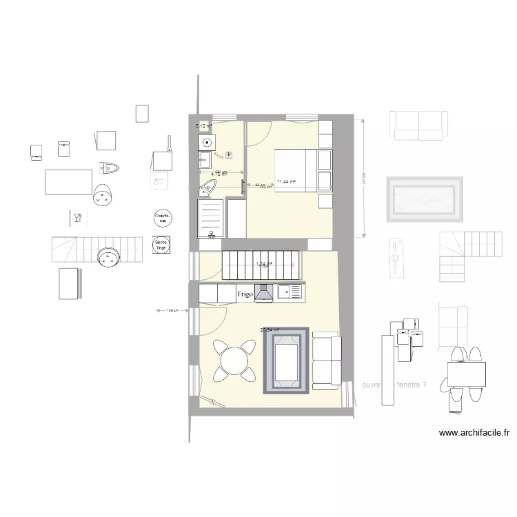 Ouistreham projet 18 02 2021. Plan de 