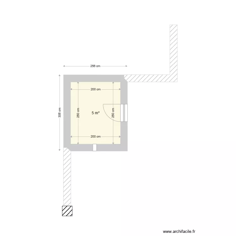 Local technique. Plan de 