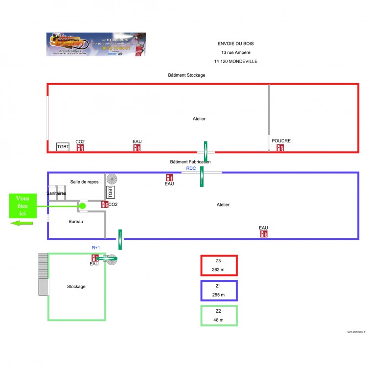 ENVOIE DU BOIS. Plan de 0 pièce et 0 m2