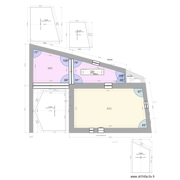 Rumeau 1. Plan de 0 pièce et 0 m2