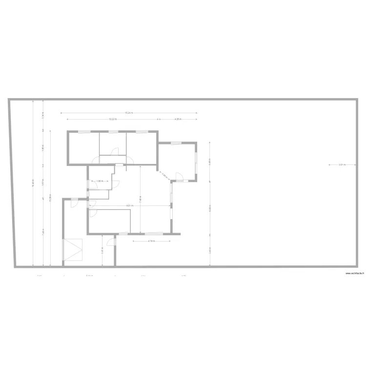 gouez c&ocirc;tes. Plan de 