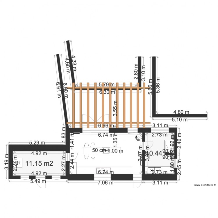 Cuisine Villers. Plan de 0 pièce et 0 m2