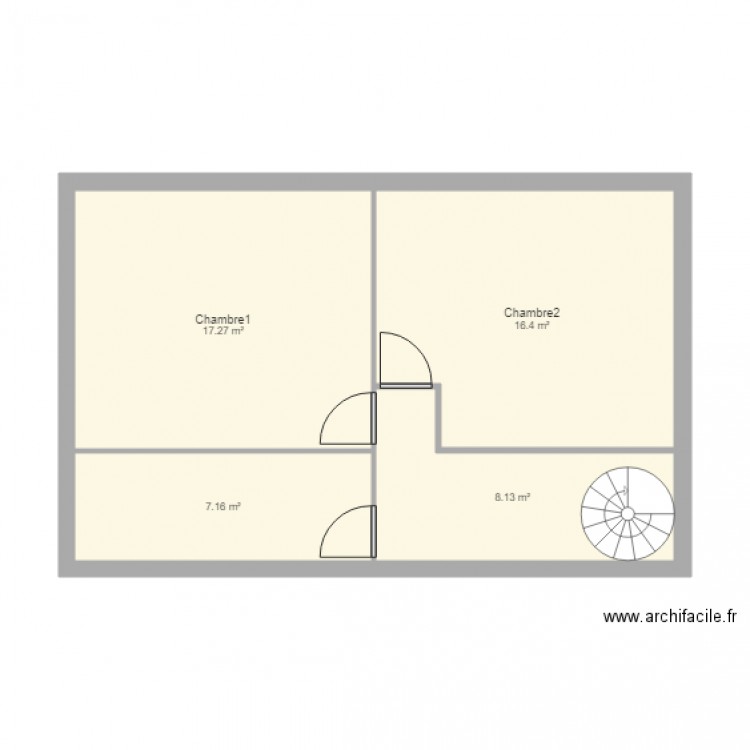 etage bis. Plan de 0 pièce et 0 m2