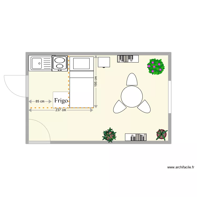 Cabinet GAP. Plan de 