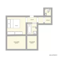 ETAGE MERY AVEC SDB projet extension sans la surelevation
