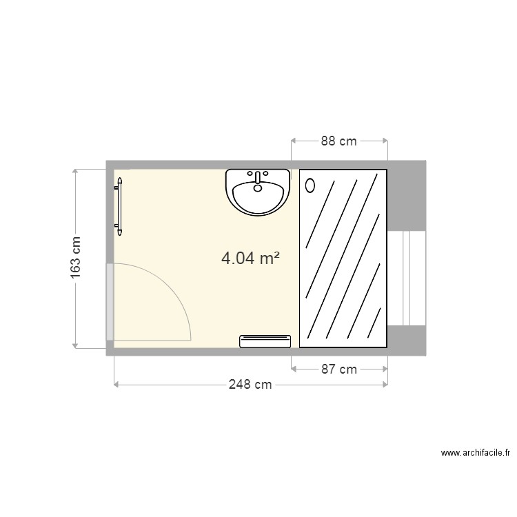 MICHEL André Sorbiers après. Plan de 0 pièce et 0 m2