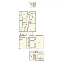 Rez de chauss&eacute;e haut et premier &eacute;tage 