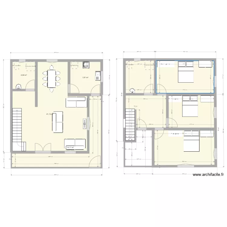 MaisonBatoufam2. Plan de 