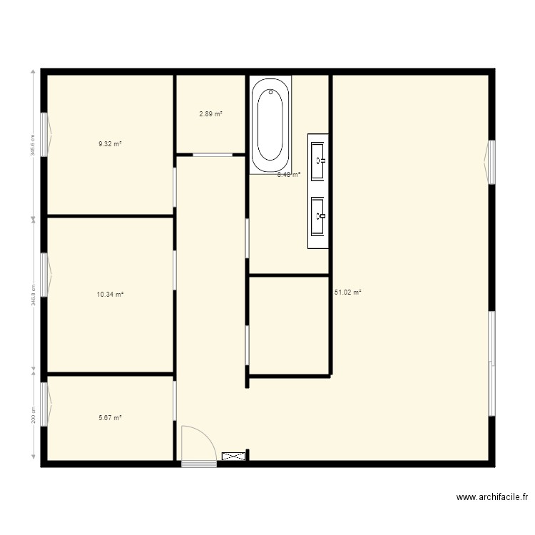 MARIE. Plan de 0 pièce et 0 m2