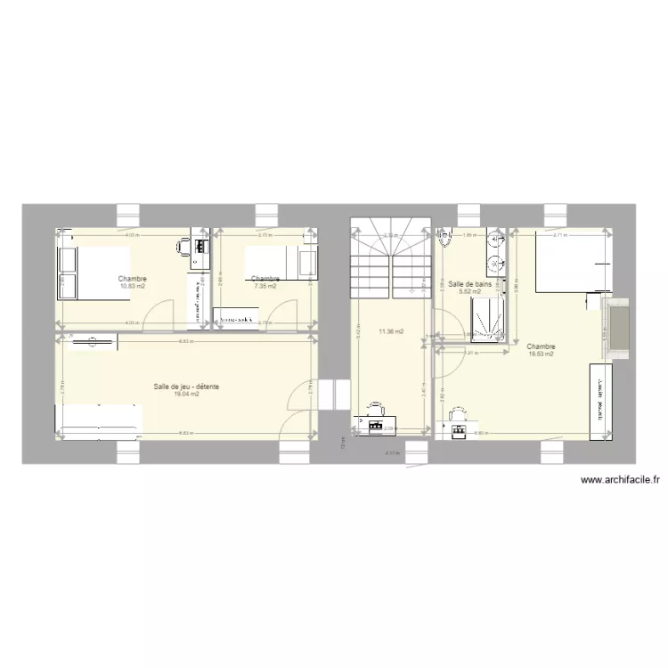 Vieux-Chatel 2023. Plan de 