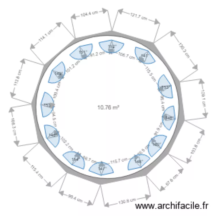 Angles d une tour . Plan de Angles d une tour . Plan de