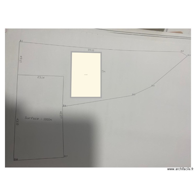 terrain essaouira. Plan de 0 pièce et 0 m2