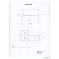 Vue en coupe D1430 et D1431