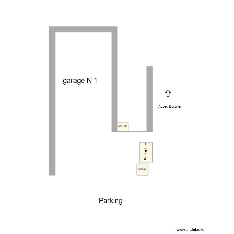 garage meribel actuel. Plan de 0 pièce et 0 m2