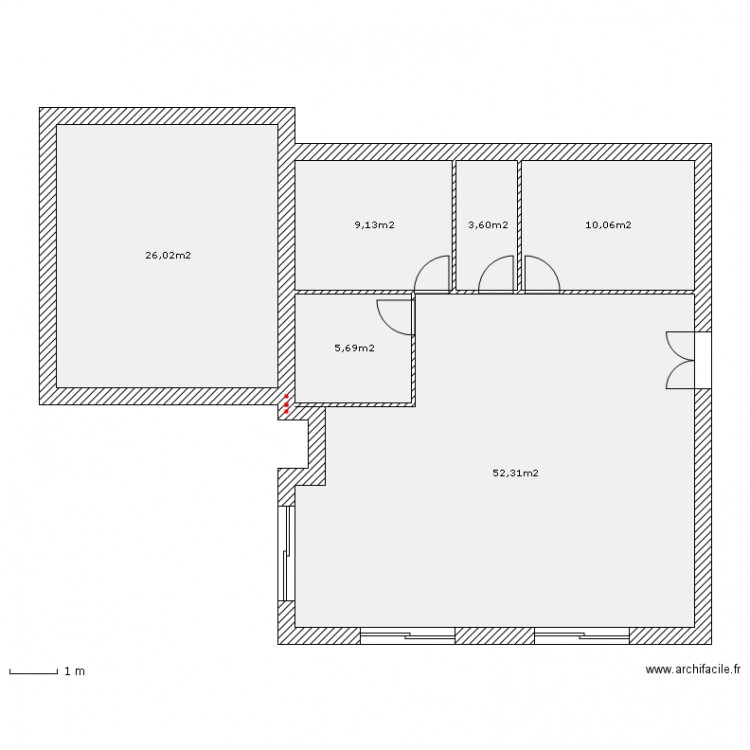 projet 1. Plan de 0 pièce et 0 m2