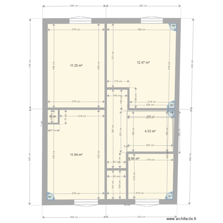 maison partagé. Plan de 0 pièce et 0 m2