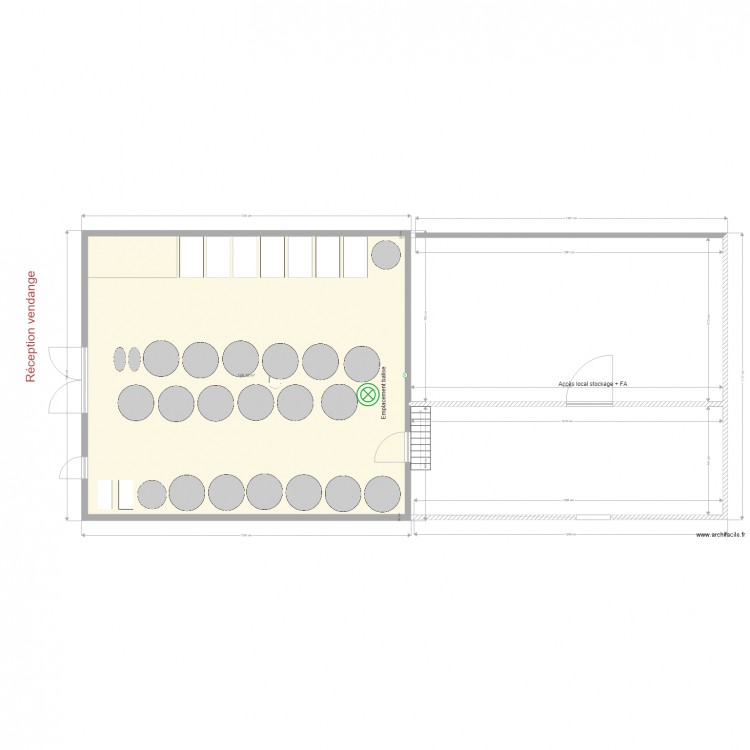 Chateau de Valeyres b. Plan de 0 pièce et 0 m2