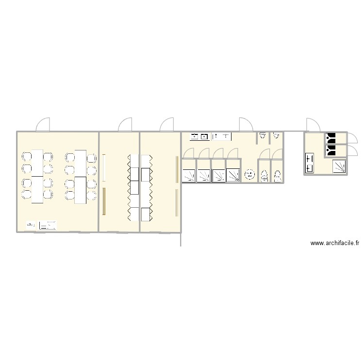 EGCS JONAGE. Plan de 5 pièces et 81 m2